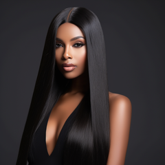 Straight-5x5 Invisible HD Lace Closure Wig