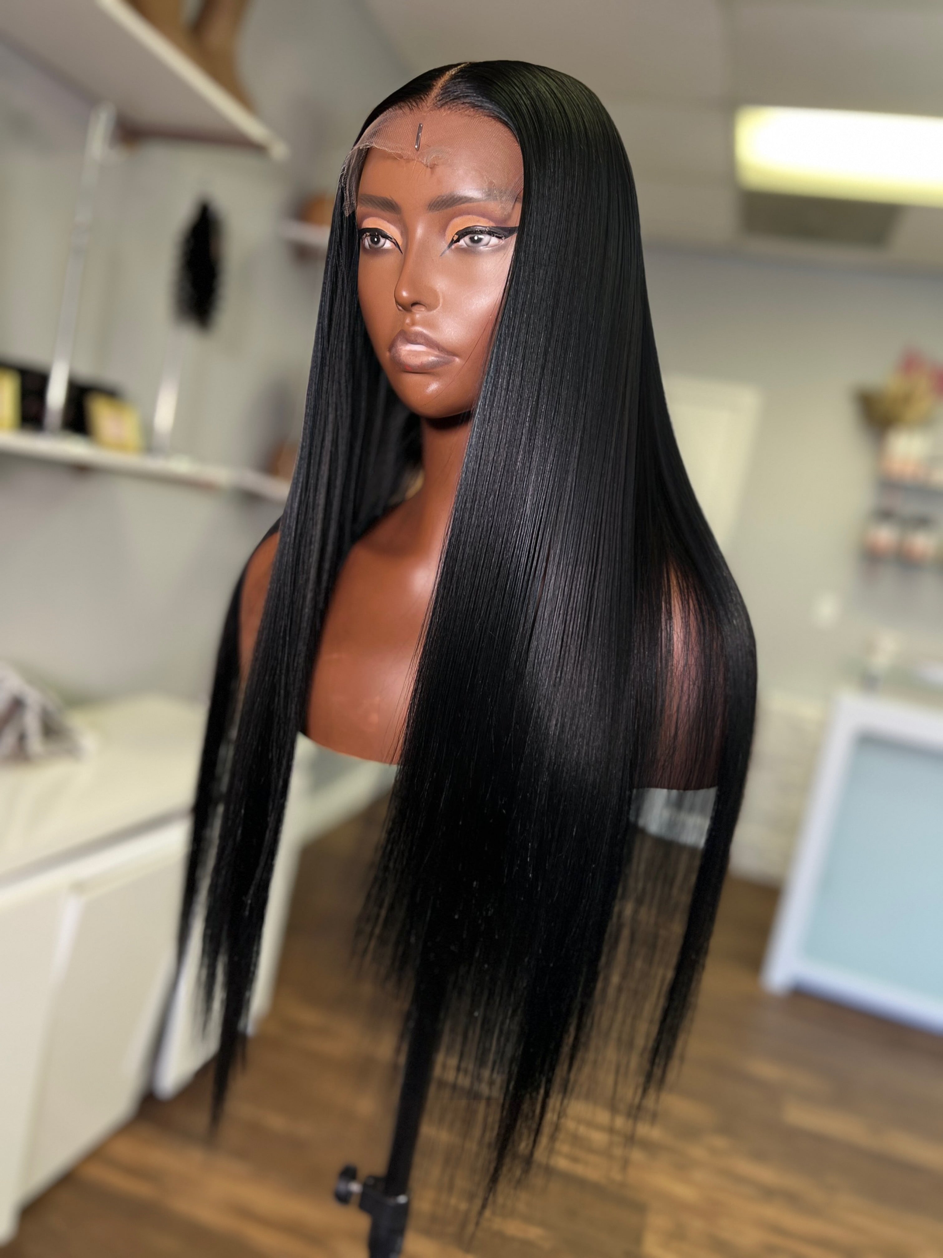 Straight-5x5 Invisible HD Lace Closure Wig