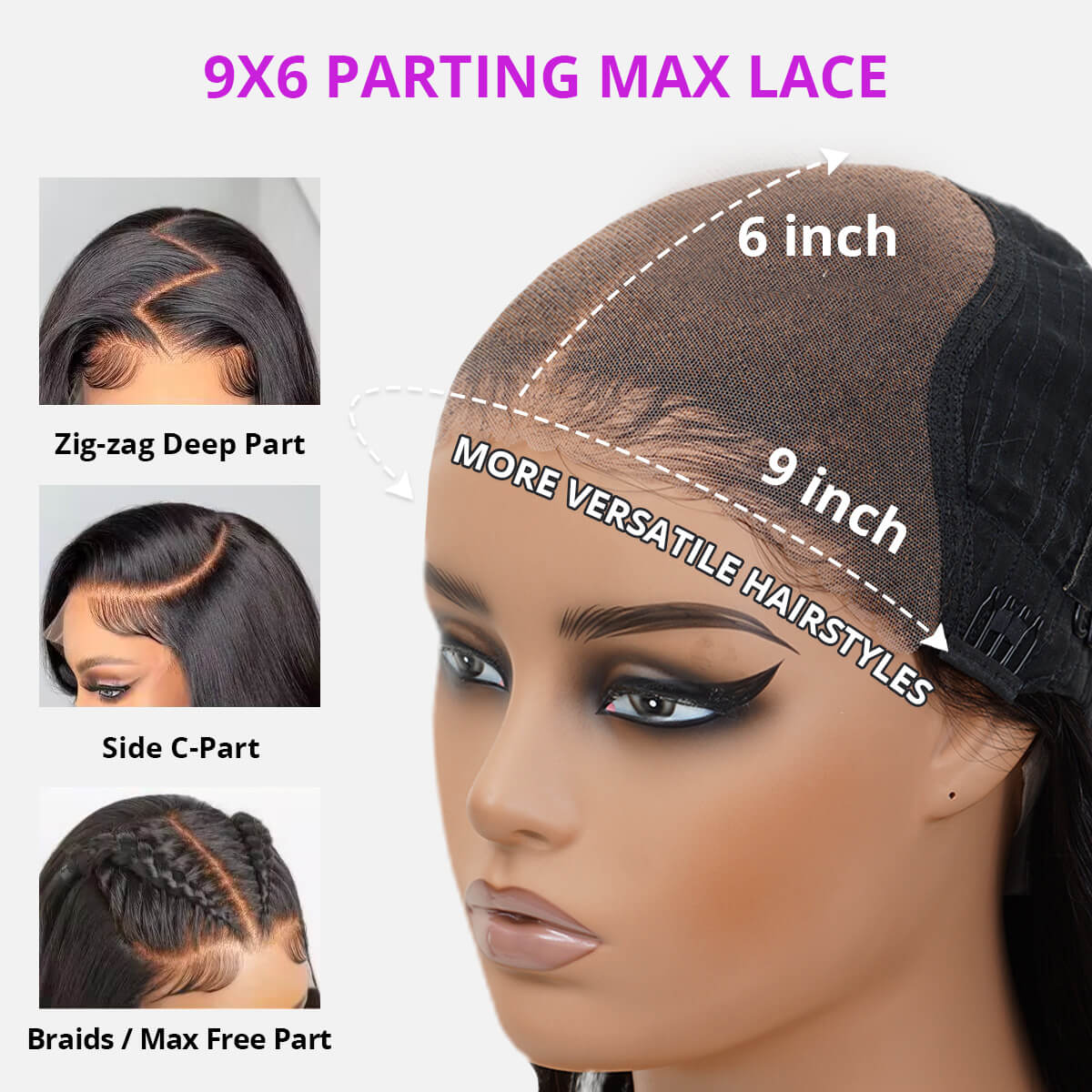 9x6 HD LACE CLOSURE
